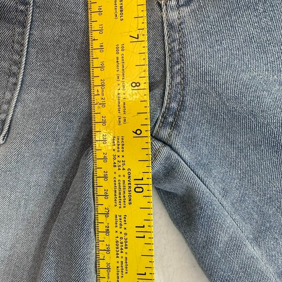 Gogo Jeans Skater Jean Collection Size 00/23 Light Wash Y2K Wide Leg Cargo Style - Picture 9 of 10